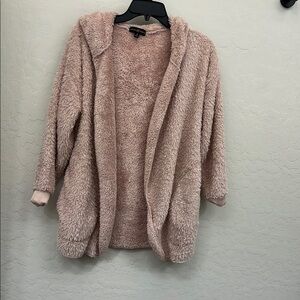 Almost Famous Pink Cozy Cardigan Sweater